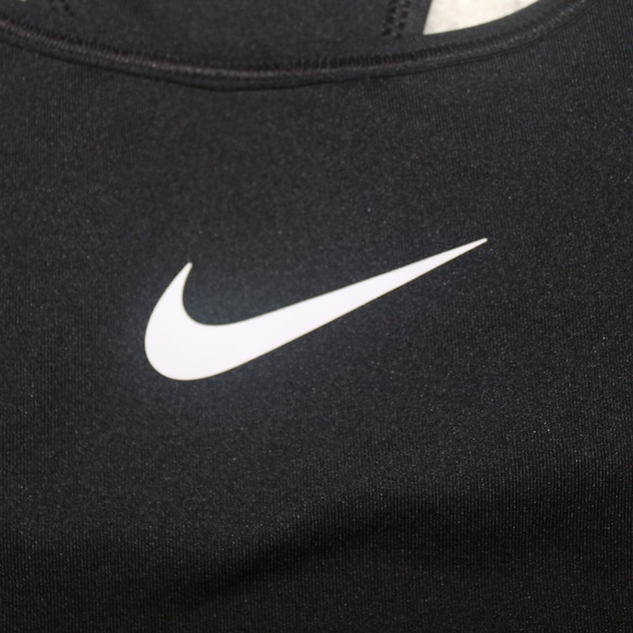 Women's Black Medium Nike Sports Bra - Picture 8 of 8